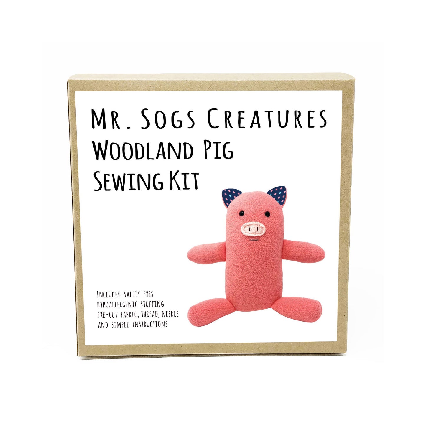 Woodland Creature DIY Sewing Kit