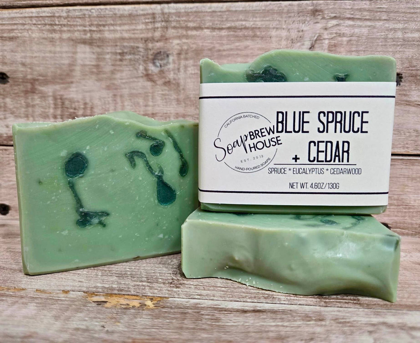 Blue Spruce + Cedar Bar Soap
