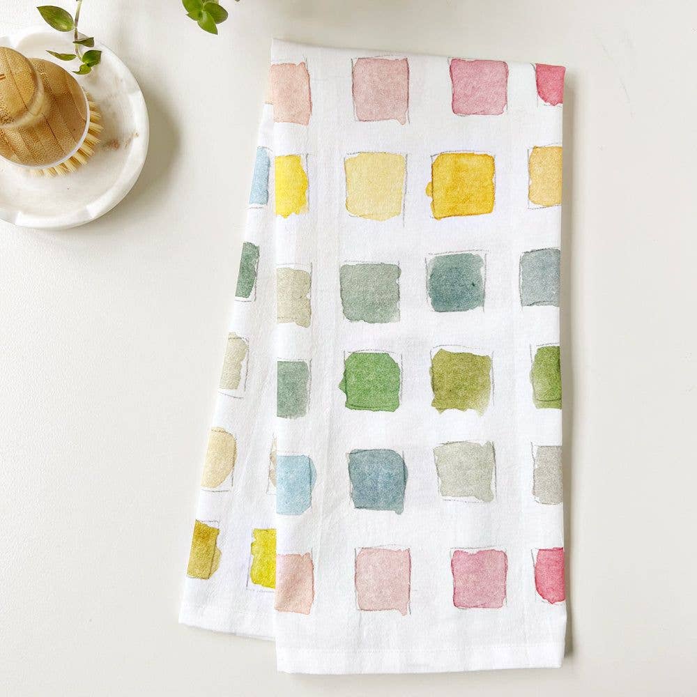 paintswatch tea towel