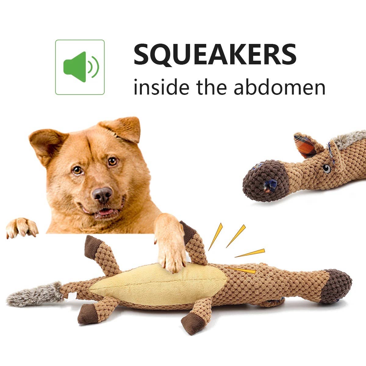 The Stallion XL Plush Pet Toy for Dogs