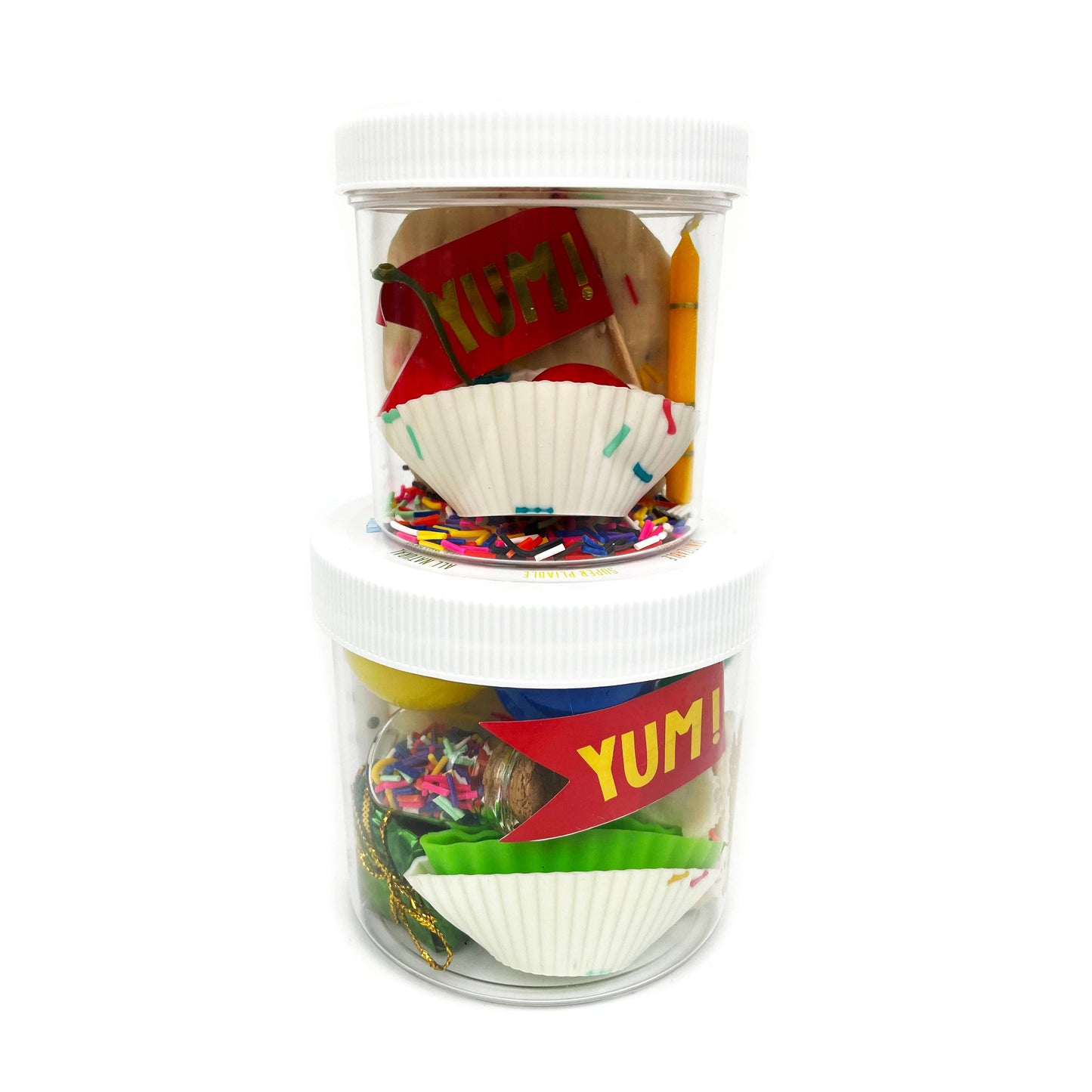 Mini Celebration (Confetti Sprinkle) Play Dough-To-Go Kit