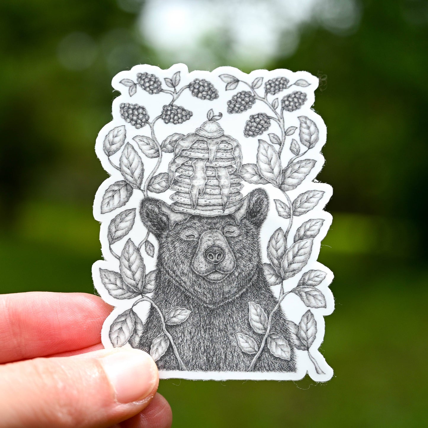 Silas Brombear's Pancake House | Vinyl Sticker