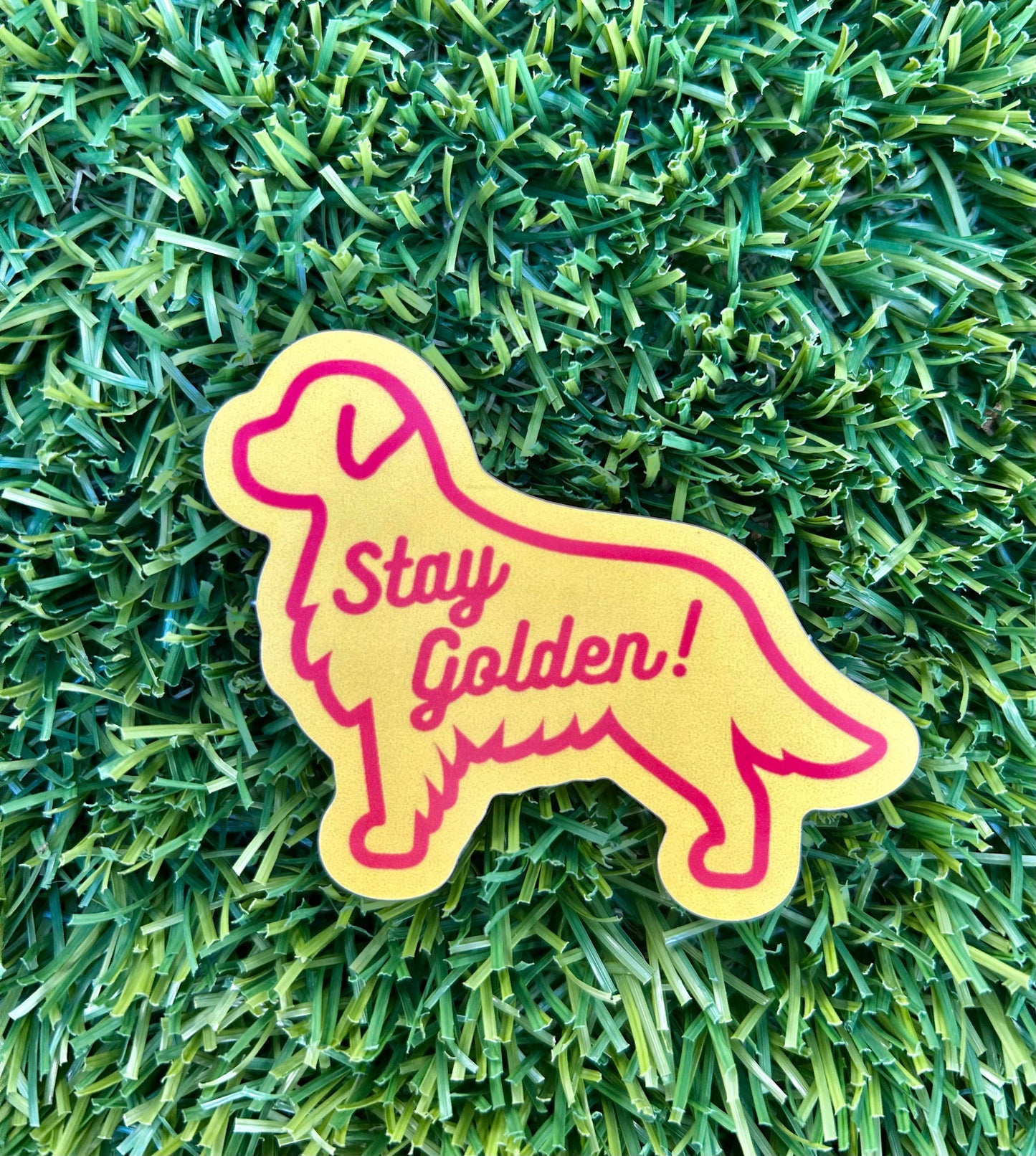 Stay Golden Sticker