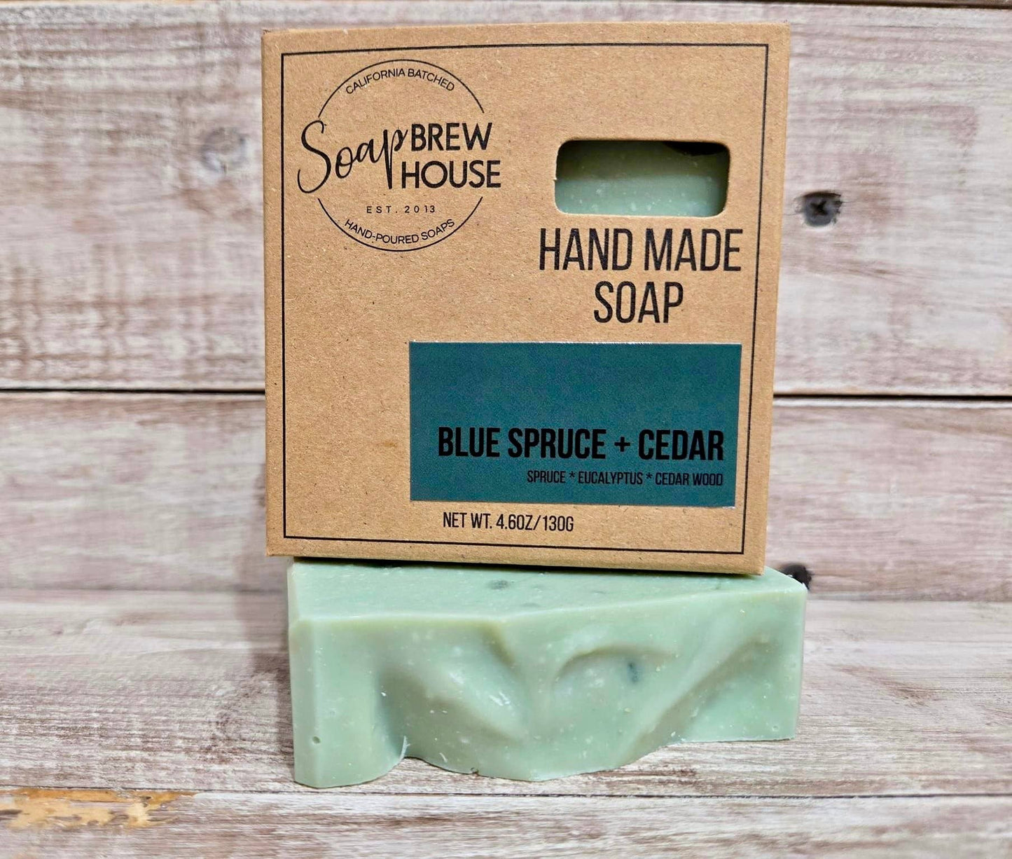 Blue Spruce + Cedar Bar Soap