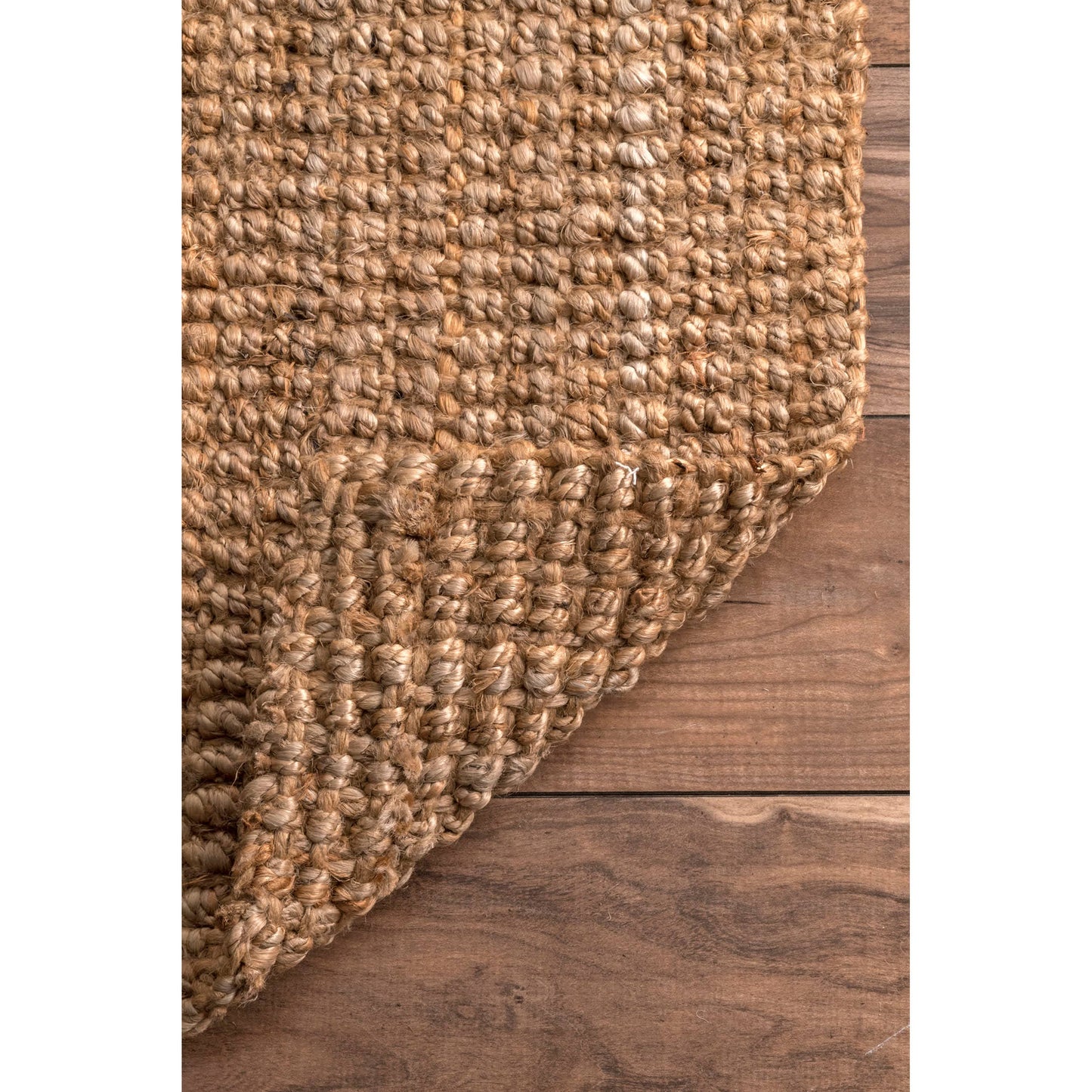 Ashli Solid Jute Area Rug