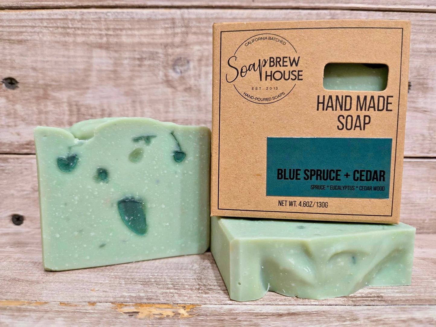 Blue Spruce + Cedar Bar Soap