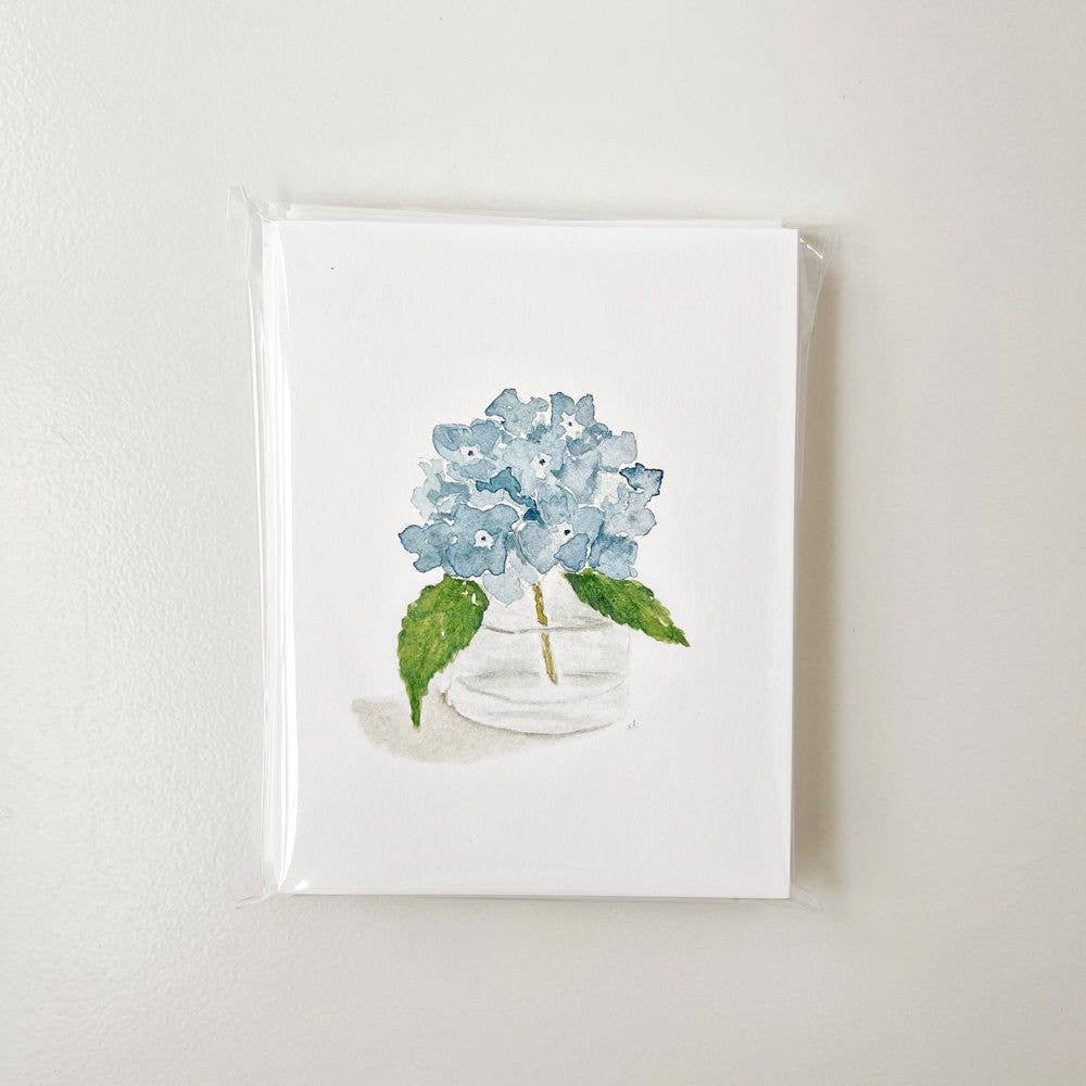 hydrangea notecards