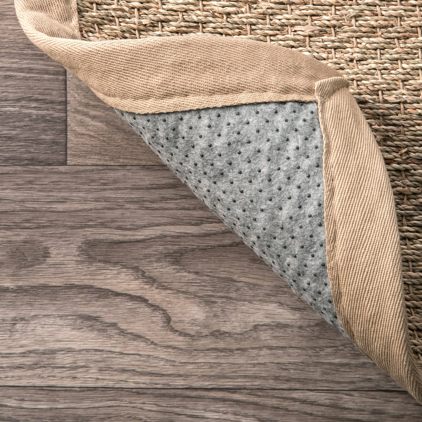 Elijah Seagrass with Border Area Rug