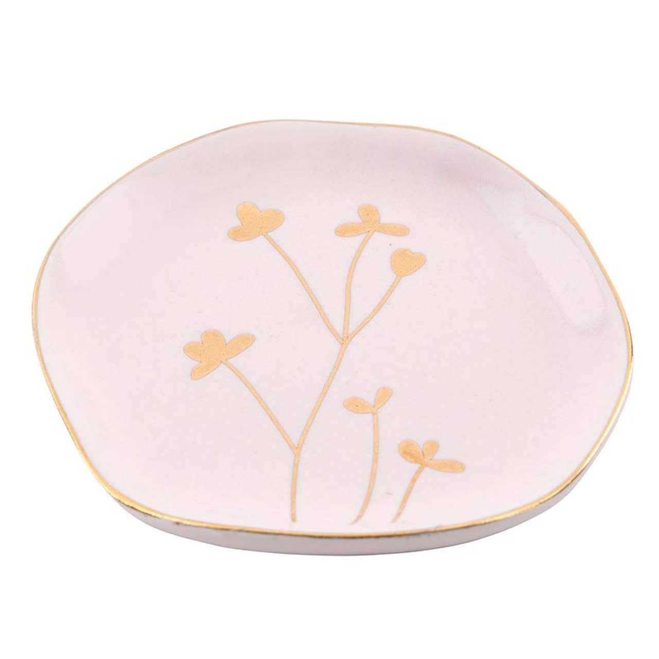 Ceramic Tea Bag Holders - Floral
