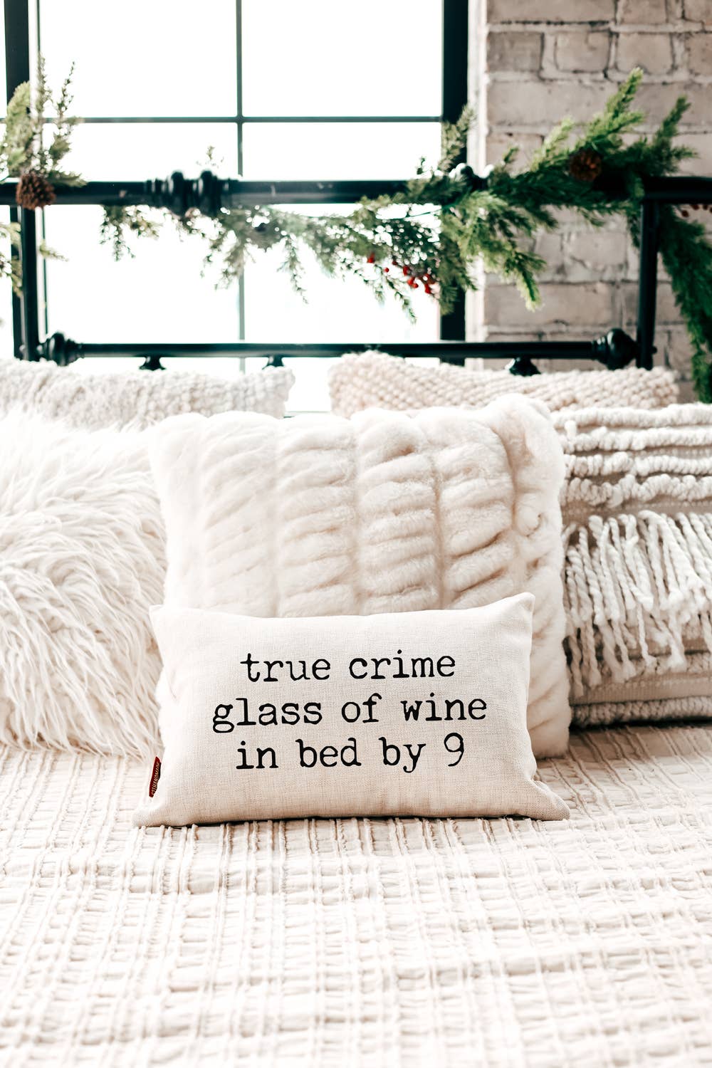 True Crime Lumbar Throw Pillow