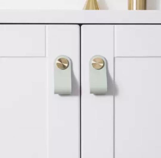 Faux leather Loop Knobs (Single)