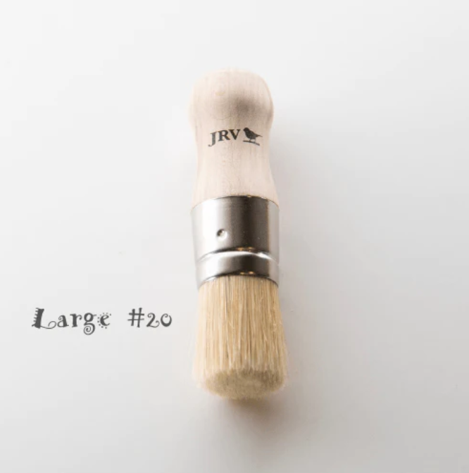 JRV Stencil and Wax Brush