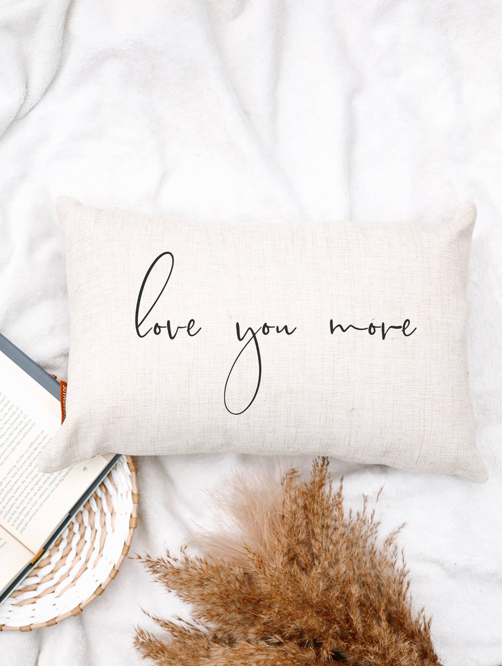 Love You More Pillow for Mother's Day