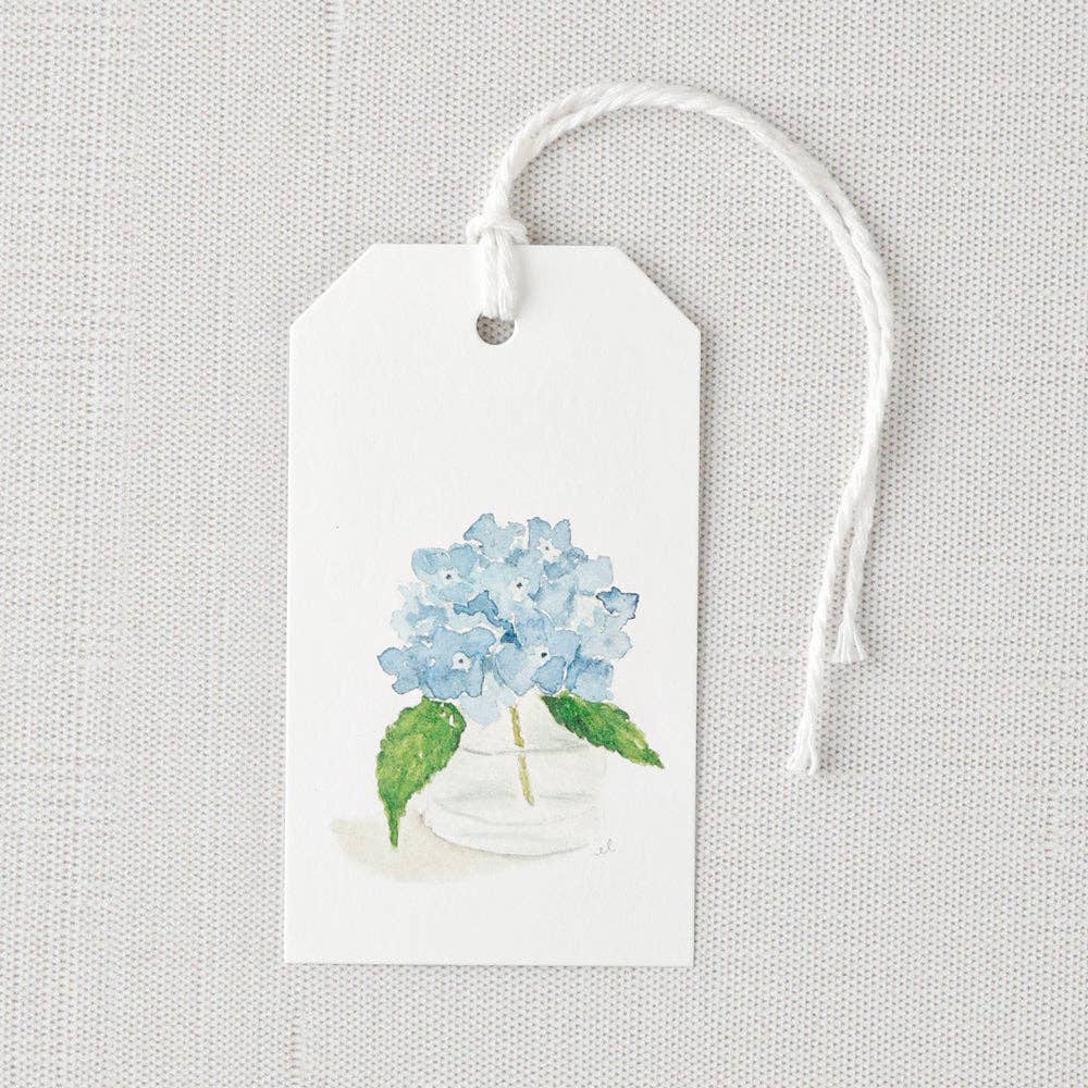 Hydrangea gift tags