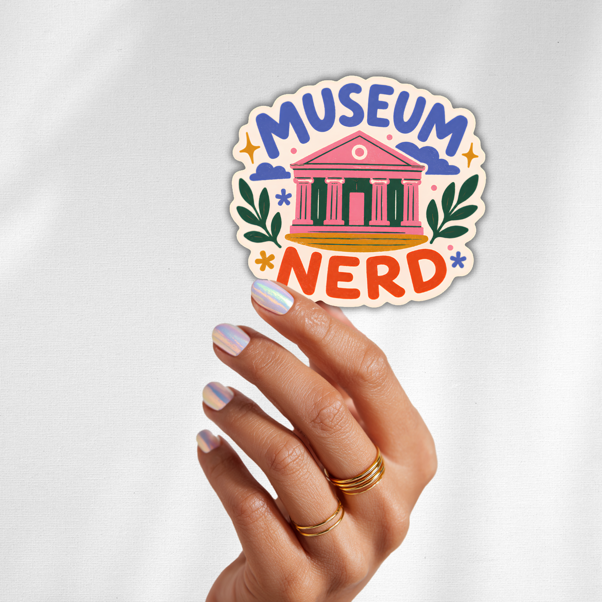 Museum Nerd Sticker