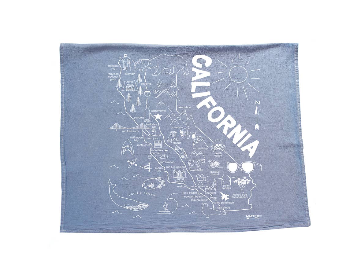California Tea Towels