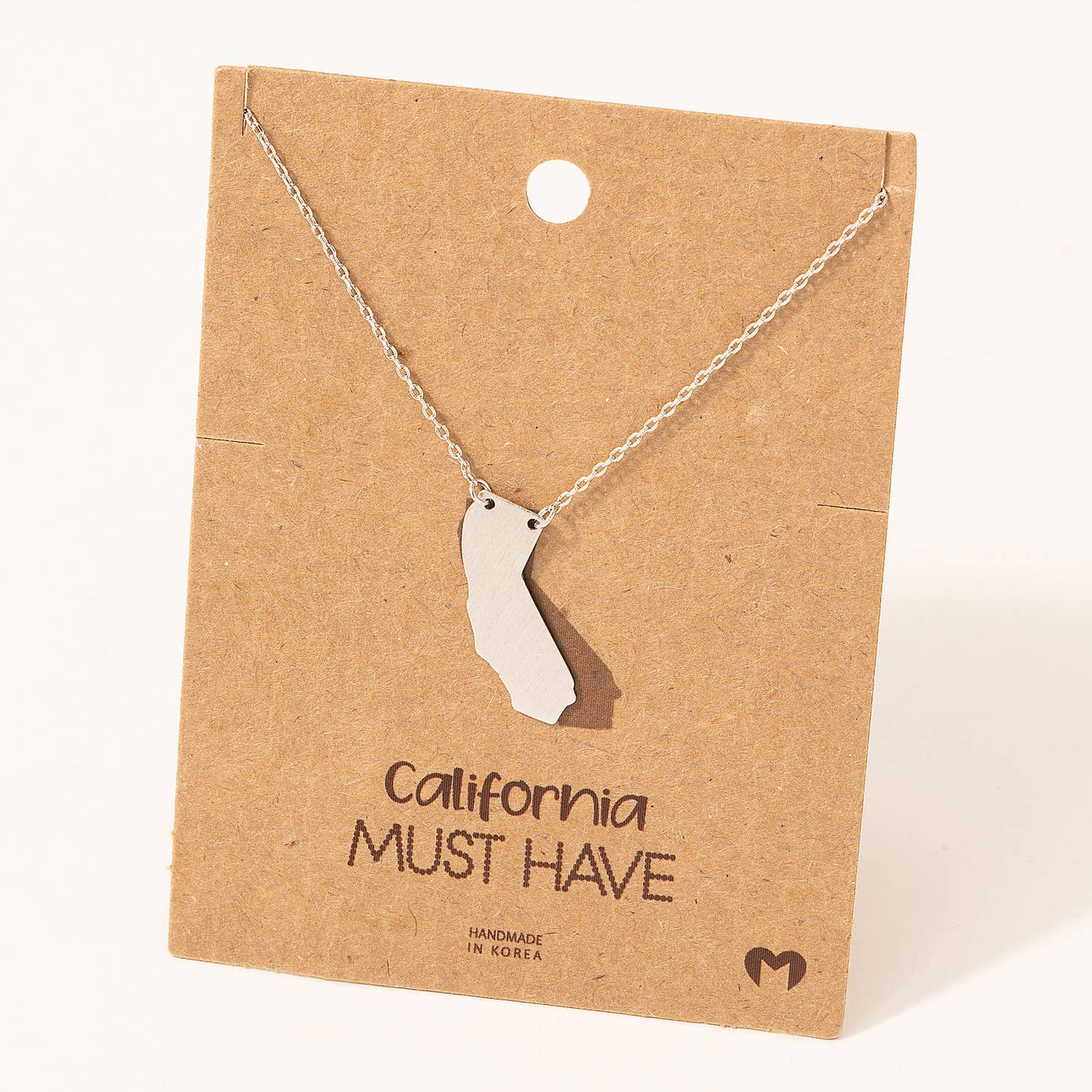 California State Pendant Necklace