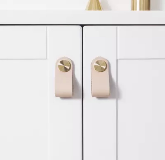 Faux leather Loop Knobs (Single)