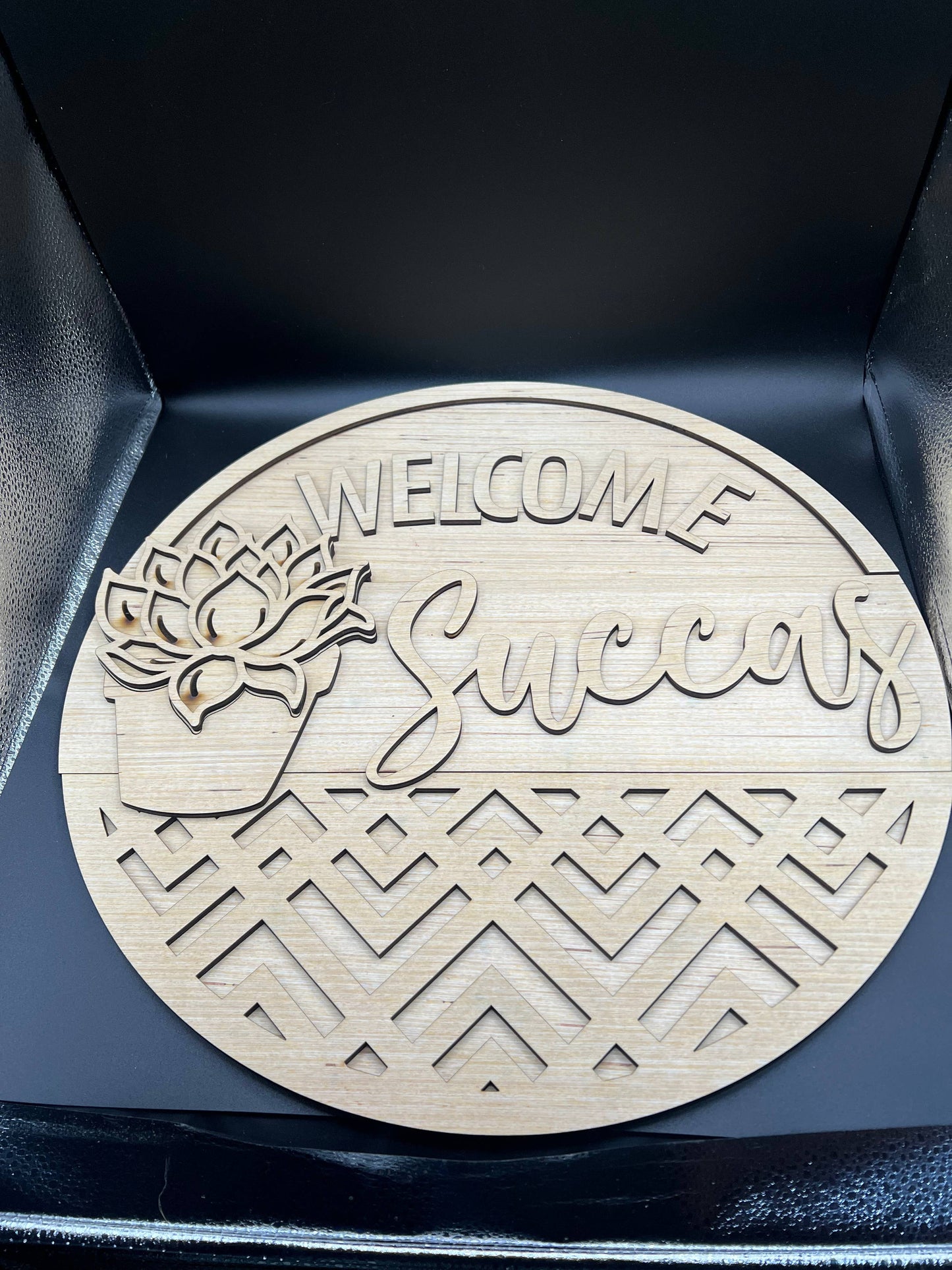 Welcome Succas Door Hanger DiY