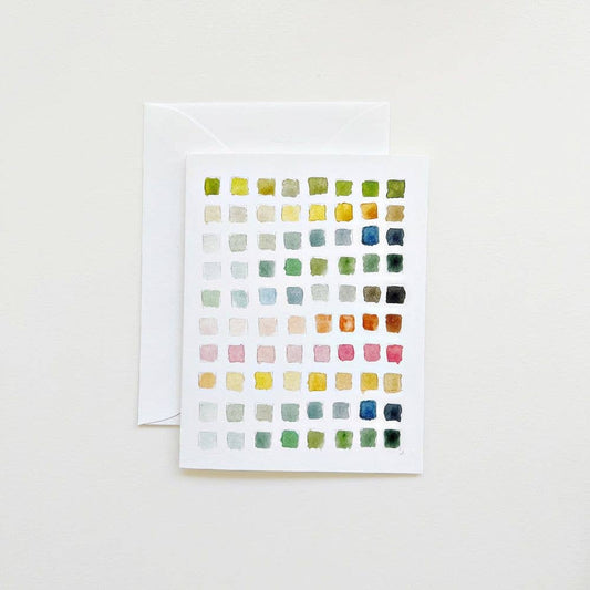 paint swatch notecards