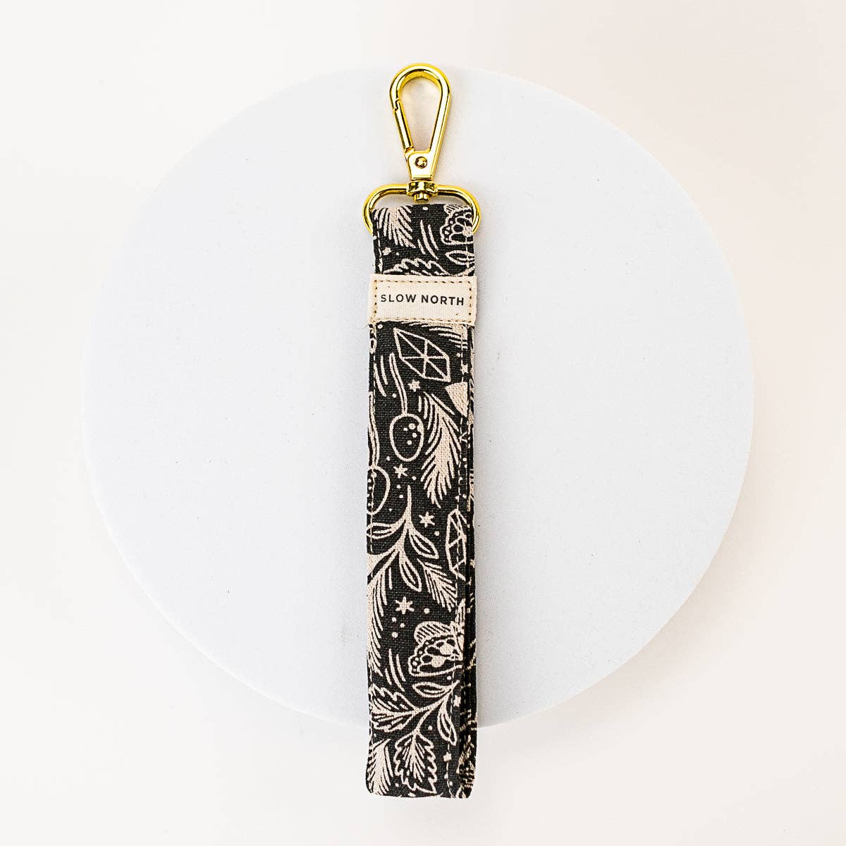 Wristlet Keychain - Mystical Mushroom