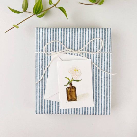 peony mini notecard
