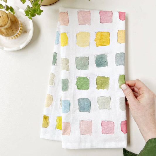 paintswatch tea towel
