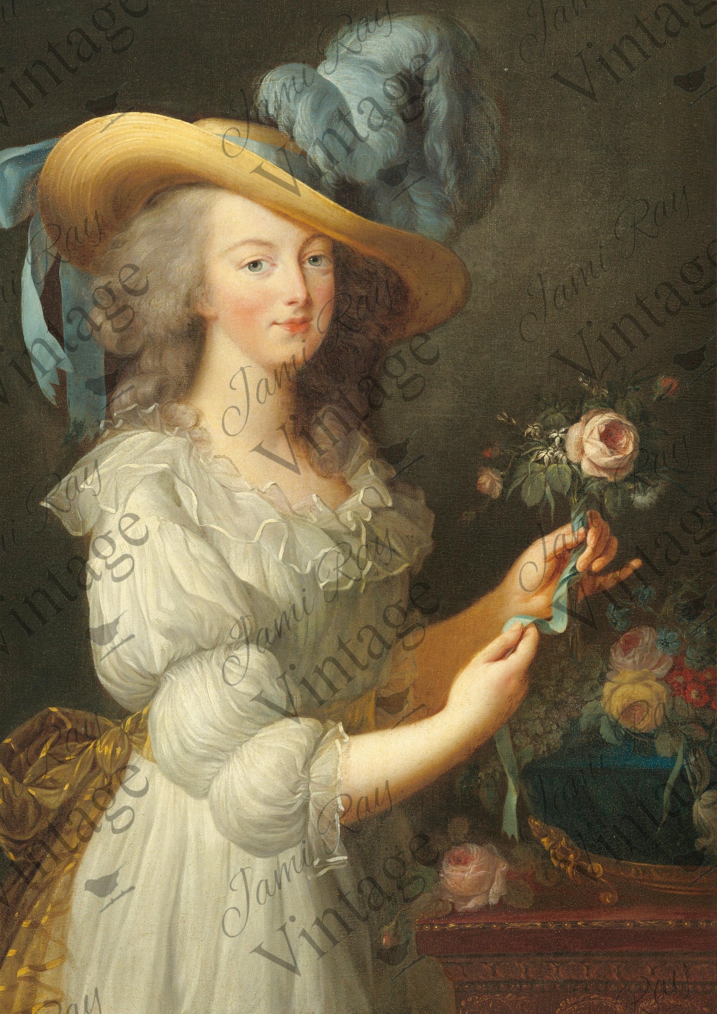 Marie Antoinette | JRV Rice Paper | A4