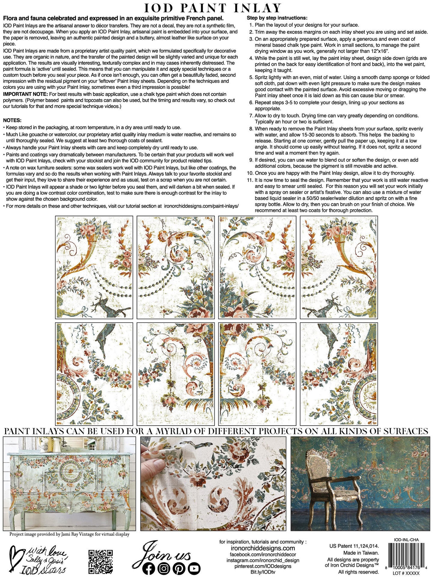 Chateau Paint Inlay