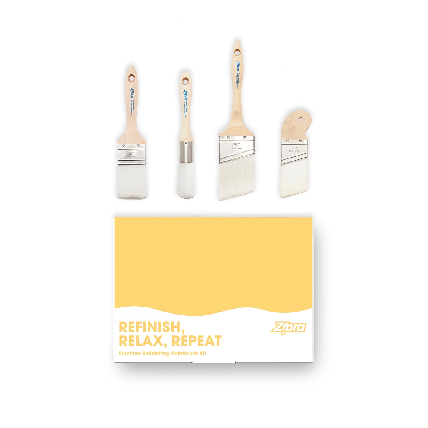 Furniture Paintbrush Kit - 4 Piece