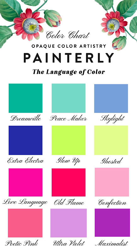 Poetic Pink Painterly