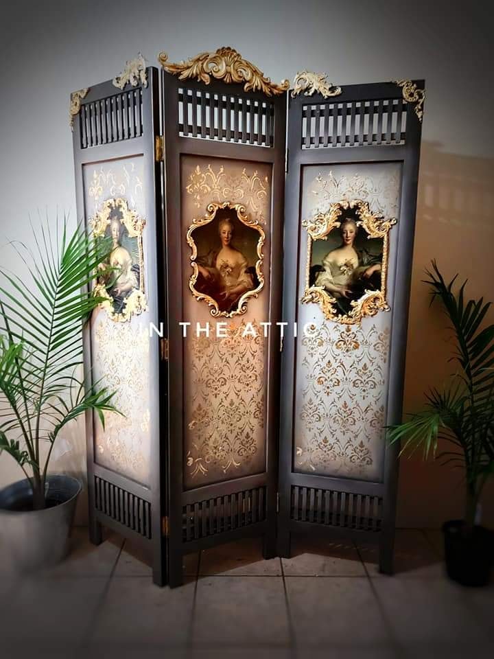 Madame Le Fevre REVERSED Mint Decoupage Paper