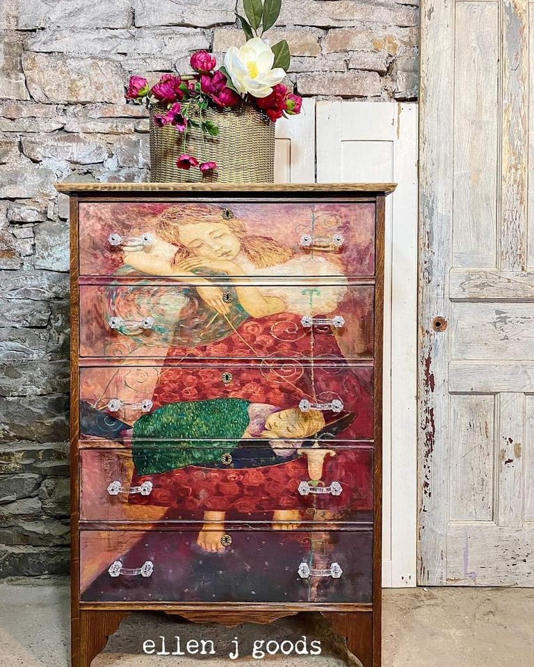 Sleep Mint Decoupage Paper