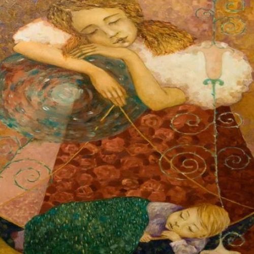 Sleep Mint Decoupage Paper