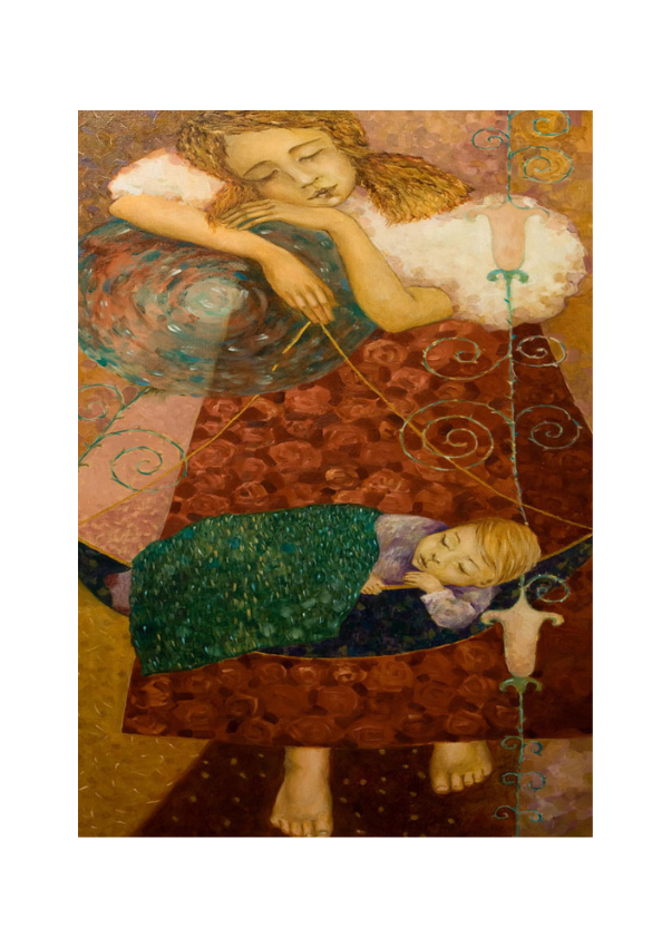 Sleep Mint Decoupage Paper