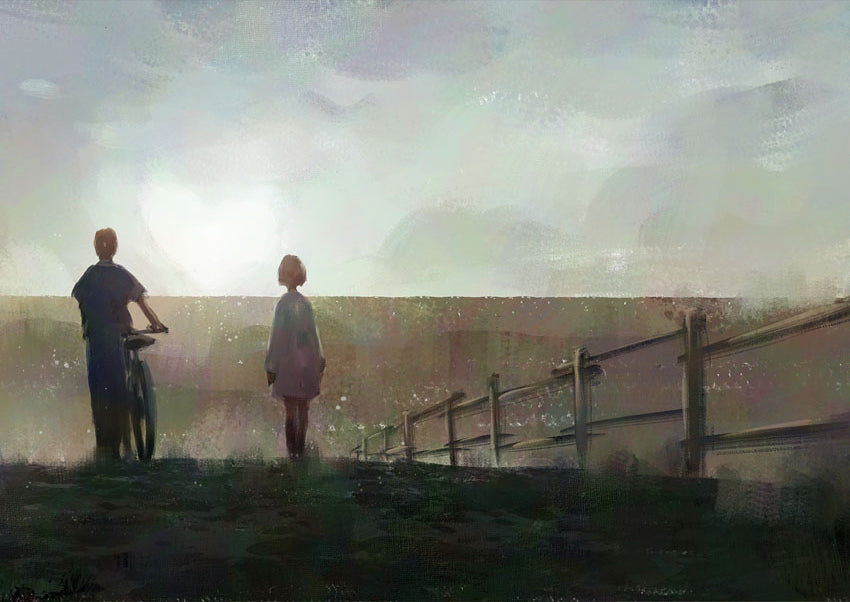 Walking **NEW RELEASE** Mint Decoupage Paper