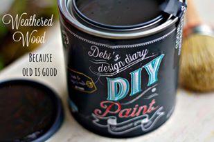 WEATHERED WOOD DIY PAINT