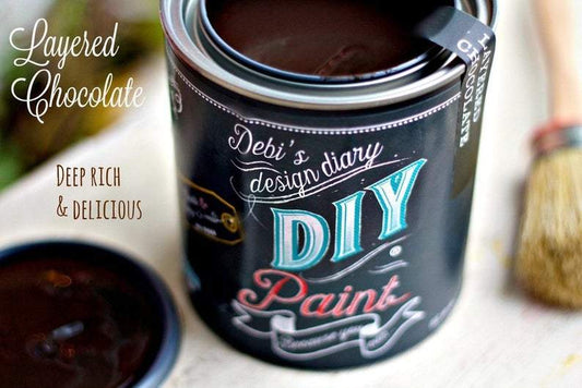 LAYERED CHOCOLATE - DIY PAINT