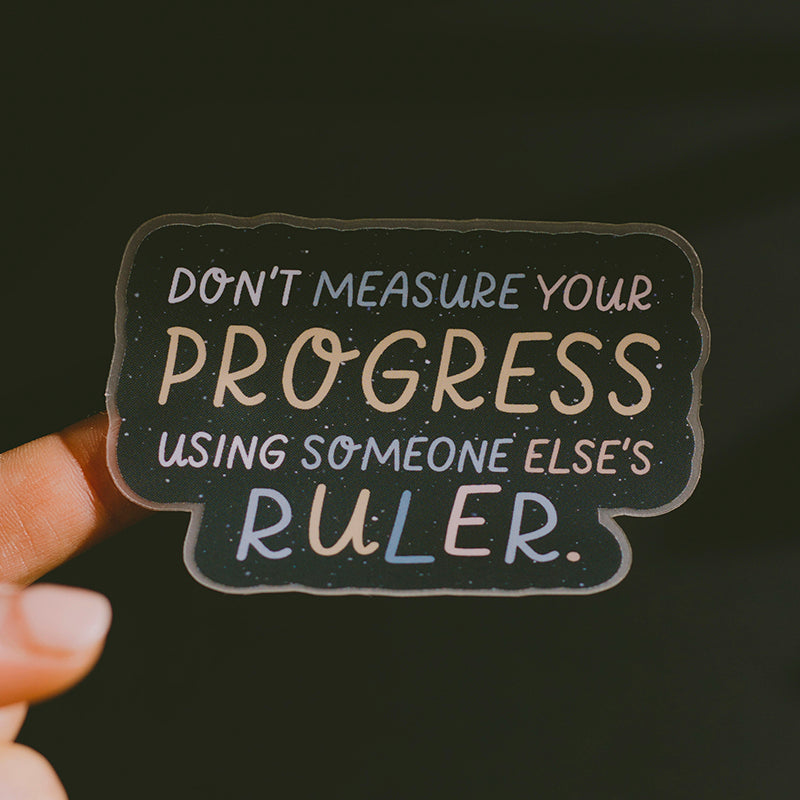 Your Progress Matte Sticker