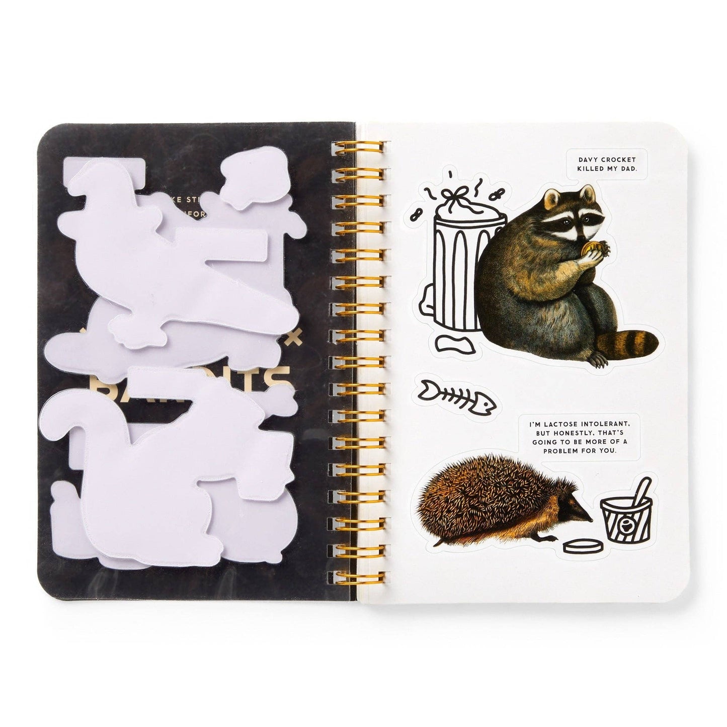 Trash Bandits Sticker Book