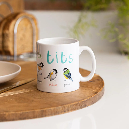 Tits Bird Ceramic Mug