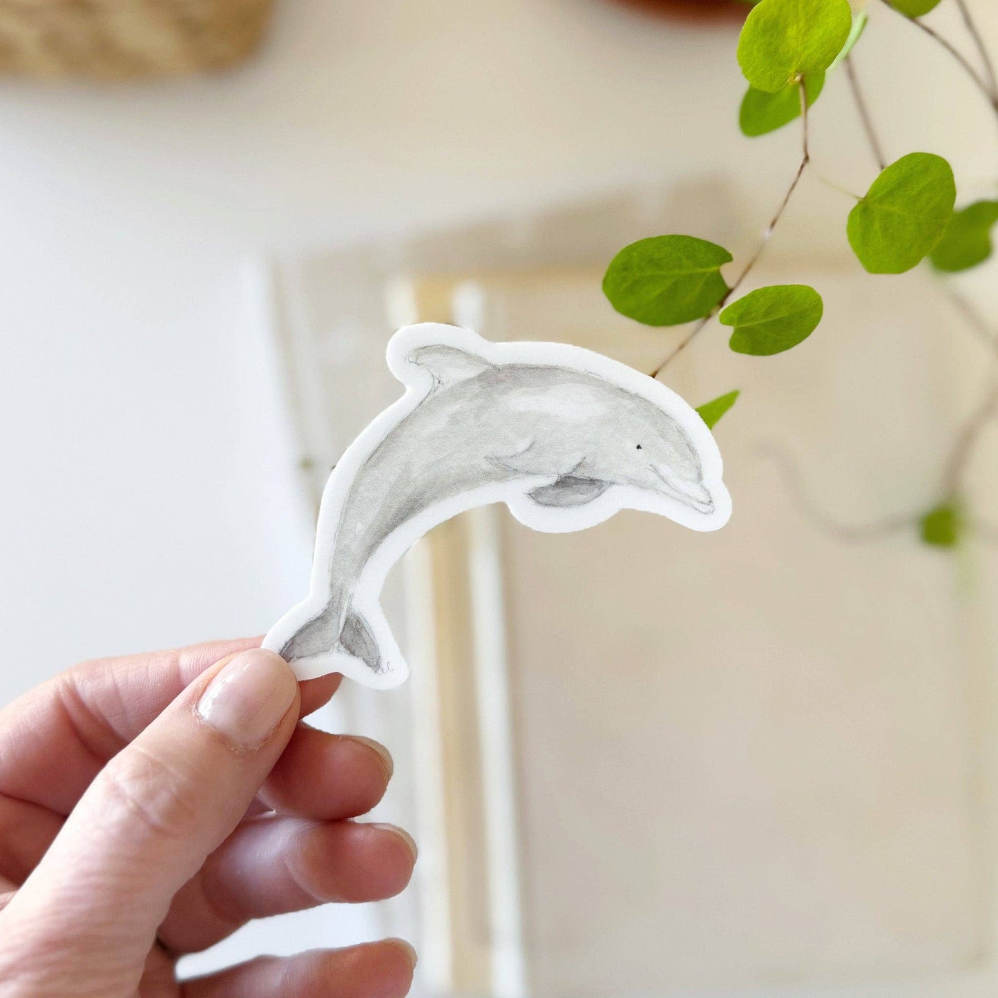 Dolphin sticker