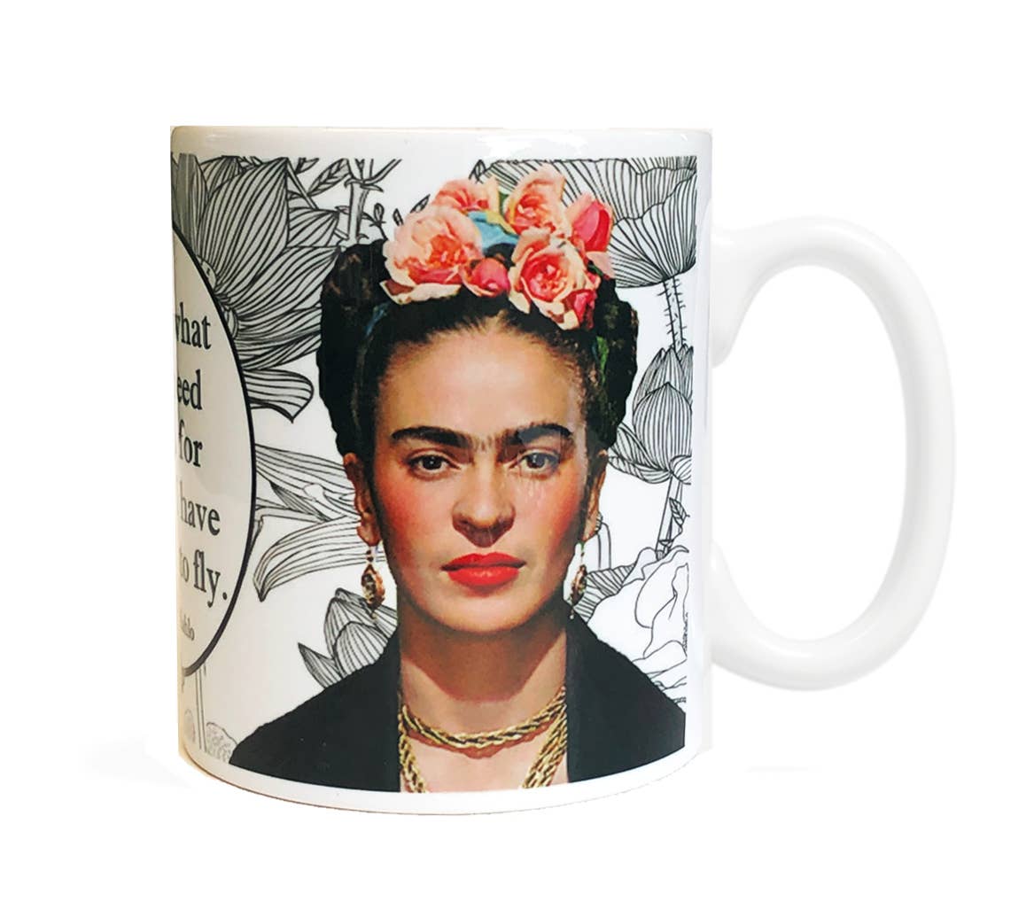 Frida Kahlo "Wings to fly" Coffee or Tea Mug