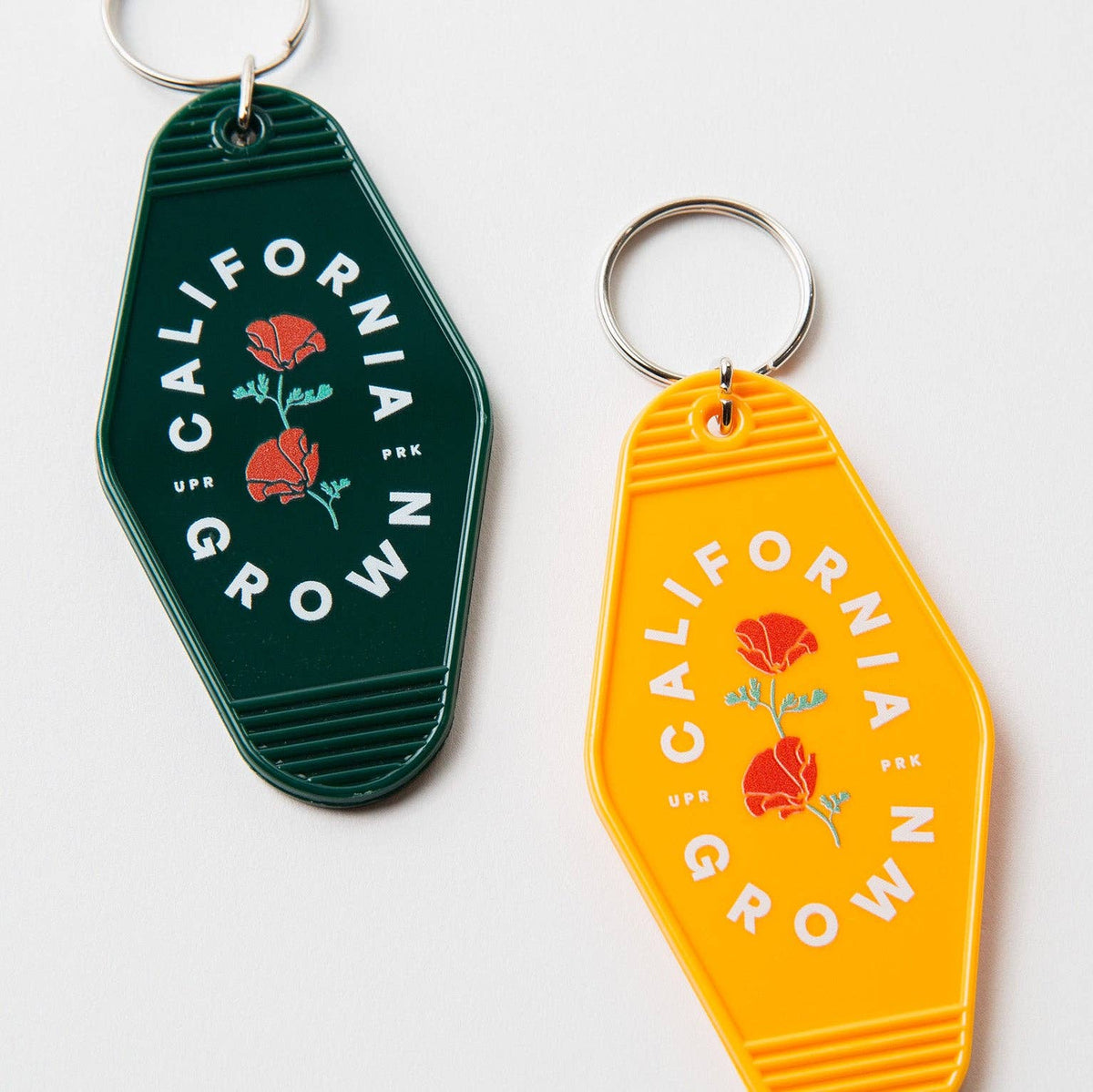 Motel California Grown Keychains