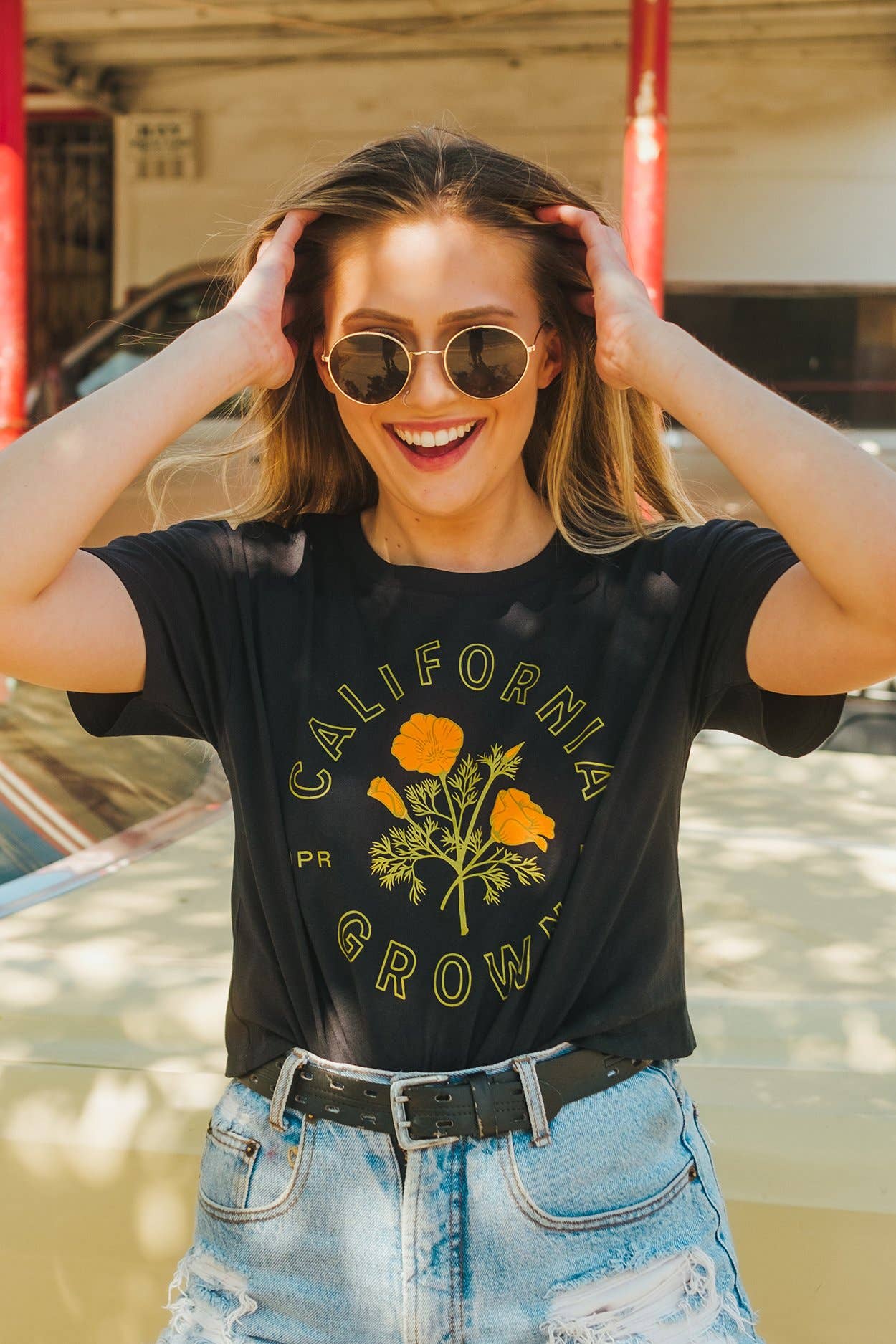 California Grown Crop Tee