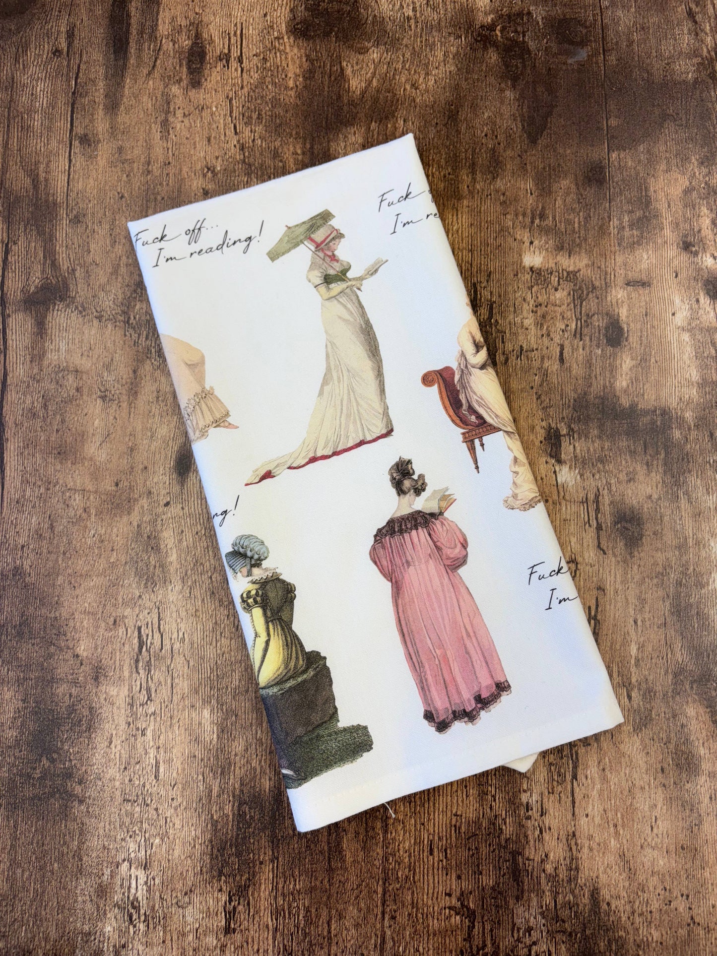 F Off, I'm Reading Tea Towel