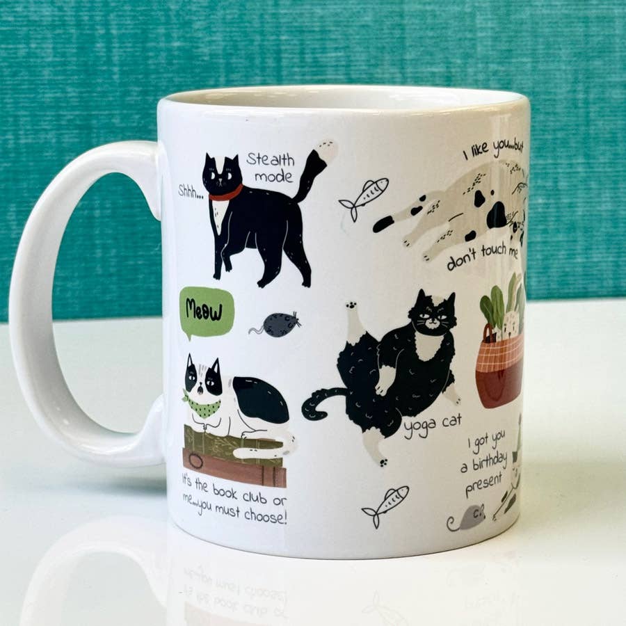 Feisty Felines Coffee Mug