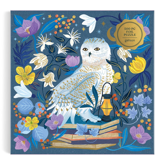 Celestial Owl 500 Piece Foil Puzzle