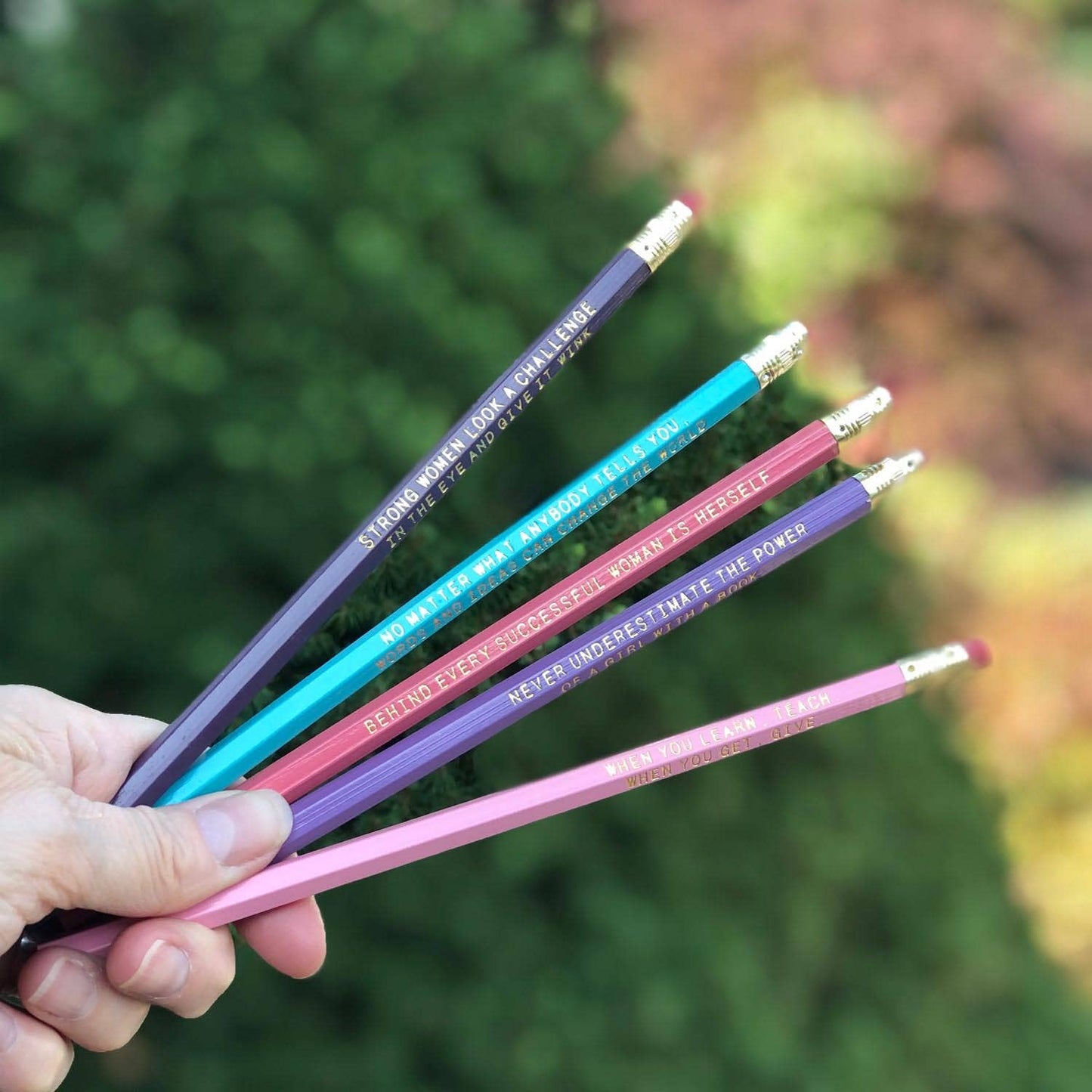 Strong Women Pencil Set