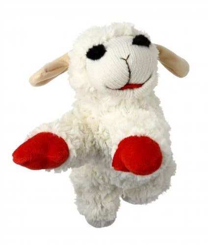 Lamb Chop Dog Toy 6"